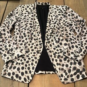Joe's Jeans Cheetah Print Blazer S